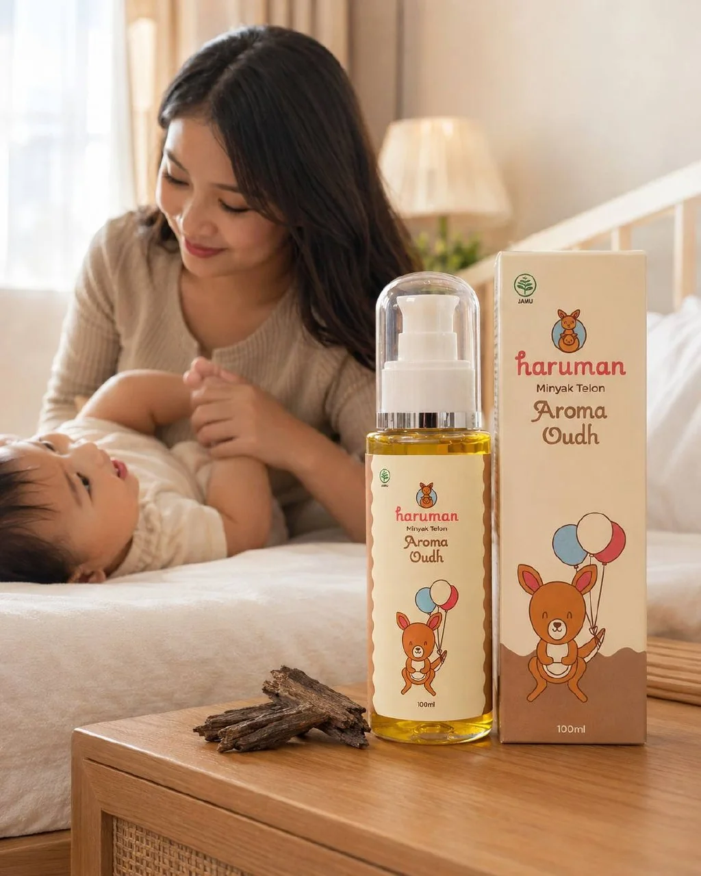 Haruman Minyak Telon Aroma Oudh